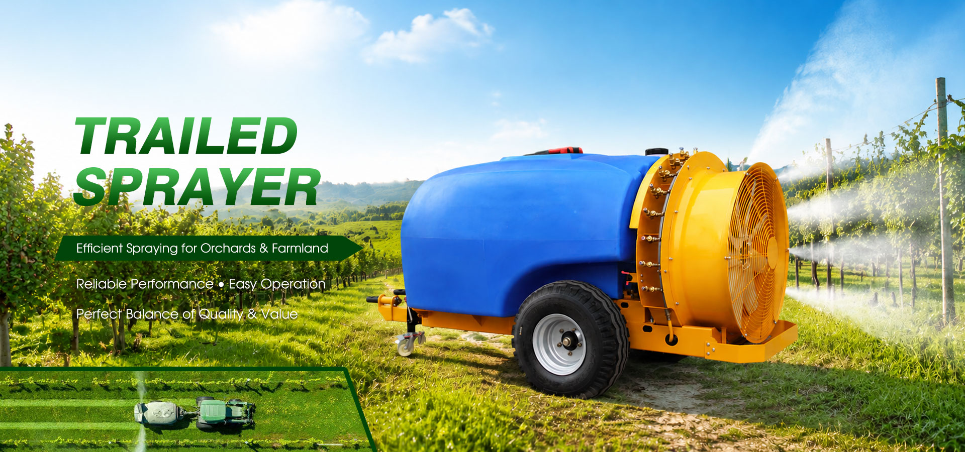 Fabricantes de pulverizadores agrícolas de China